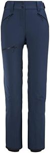 MILLET - Monashee Pant W - Ski Trousers for Women - Waterproof and Breathable - Skiing, Cross-Country Skiing - Blue