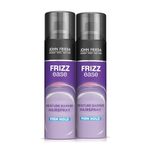 John Frieda Anti Frizz, Frizz Ease Hairspray Firm Hold, Heat Protectant Spray, Anti Frizz Hair Straightener,for Dry, Damaged Hair, 12 oz (Pack of 2)