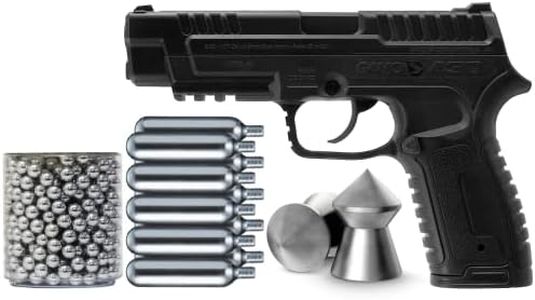ARMYBOY Kit for Gamo P-430 - Dual Ammo .177 Cal BB & Pellet Pistol CO2 Semi-Auto │13 Rd Magazine - Pellet Gun Air Gun Pistol Kit: Gun + CO2 + Pellets + BBS