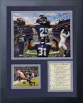 Legends Never Die 2014 Seattle Seahawks Super Bowl XLVIII Champions Legion of Boom Framed Photo Collage, 11x14-Inch