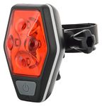 Dark Horse® Bicycle 4 LED 4 Mode Tail Light Rear Light- 1 Tail Light with Mounting Bracket