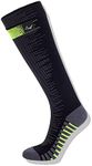 OTTERSHELL Waterproof Thermal Knee Socks with Merino Wool,Ideal for Hiking, Cycling, and Outdoor Adventure. (L, Black - Knee)