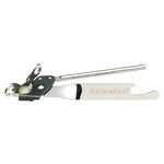 Kitchencraft Butterfly Can Opener, Stainless Steel, Safety and Comfort, 17.5 x 3.5 x 2cm, Silver