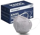 Niwopo KN95 Face Mask 100 Pack, Ind