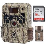 Browning Trail Cameras Strike Force Extreme 16MP Game Camera Bundle with 32GB SD Card and USB Card Reader (3 Items)