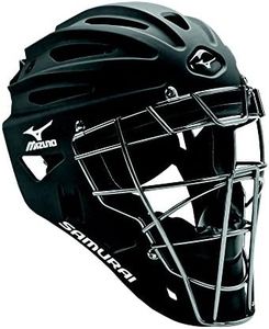 Mizuno Samurai G4 Youth Baseball Catcher's Helmet Black