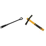 Roughneck The MUTT PRO ROU64397 Multi- Purpose Demolition Scraper - Steel 100mm/4" & ROU4012 Micro Cutter Mattock 14oz/400g