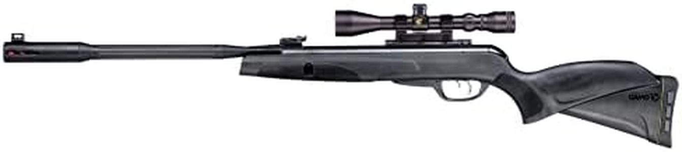 GAMO Whisper Fusion Mach 1 Air Gun .22 Cal with Combo Pack Assorted Pellets (TS-22 x 200, Hunter x 250, Magnum x 250, Master Point x 250)