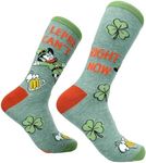 Men's I Leprecant Right Now Socks Funny St Paddys Day Parade Drinking Leprechaun Footwear