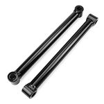 4'' Lowering Link Kit Compatible With Harley-Davidson Sportster 883 1200 + Dyna Motorcycle 10'' Length Rigid Hardtail Struts (Gloss Black)