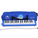 TechnoBuyers Swan 37 Key Piano Style Melodica,Melodica keyboard Pianica Suitable for Teaching and Playing,with Carrying Case Blue