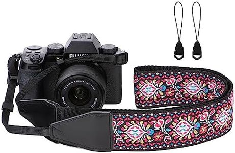 Dulphee Camera Strap, Jacquard Weave 2" Shoulder Neck Straps for All DSLR Cameras Men Women Photographers