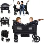 Wagon Stroller for 2 Kids & Cargo-T