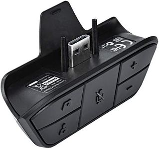 Bosmarlin Stereo Headset Adapter Compatible for Xbox One Controller