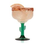 Libbey Cactus Margarita Glasses, 16-Ounce, Set of 4