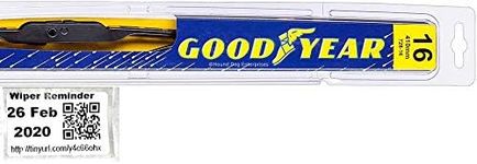 1970-1982 Chevrolet Corvette Wiper Blade (Passenger) (Goodyear Wiper Blades-Premium) (1971,1972,1973,1974,1975,1976,1977,1978,1979,1980,1981)