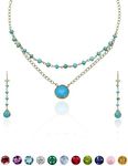 Turquoise Necklace for Women - Auth