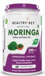 HealthyHey Moringa Extract 10:1-60 Veg Capsules - Oleifera Leaf - Miracle Tree