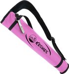 KESHES Archery Back Arrow Quiver Holder - Adjustable Quivers for Arrows, for Bow Hunting and Target Practicing; Youth and Adults (Pink)