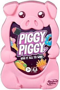 Hasbro Gaming Piggy Piggy Card Game for 7+ Year Old Kids for 2-6 Players, Family Games for Children and Adults, Fun Christmas and Birthday Party Gift Idea for Boys and Girls