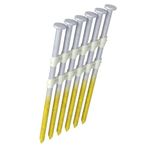 Grip Rite Prime Guard GR034HG1M 21 Degree Plastic Strip Round Head Exterior Galvanized Collated Framing Nails, 3-1/4" x 0.131"