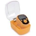 Aim Emporium Manual Digital Hand Tally Counter/Finger Counter with Led Light Color Orange.