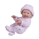 JC Toys Realistic 9.5-inch Anatomically Correct Vinyl Baby Doll with Open Mouth