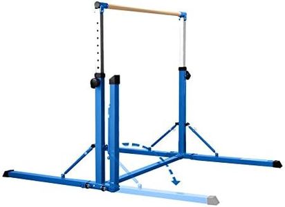 Cannons UK 2nd Edition Folding adjustable 3f to 5ft Horizontal Bars gymnastics (Blue)