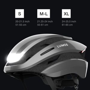 Lumos Ultra Smart Bike Helmet – LED Lights & Turn Signals for Adults