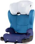 Diono Cambria 2 XL 2022, Dual Latch Connectors, 2-in-1 Belt Positioning Booster Seat, High-Back to Backless Booster with Space and Room to Grow, 8 Years 1 Booster Seat, Blue