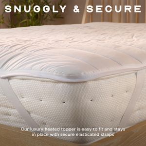 Snuggledown King Size Electric Blanket – Soft Heated Bed Cover
