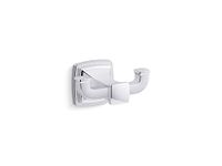 Kohler K27411-CP Riff Double Robe Hook Polished Chrome