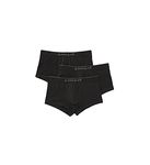 Papi Men's Stylish Brazilian Solid and Print Trunks (3-Pack Underwear) Boxer Shorts, Black/Black/Black, M (Pack of 3)