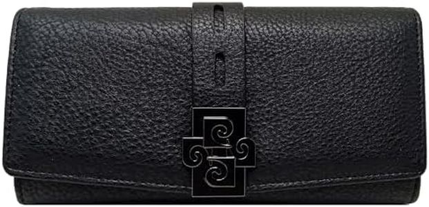 Pierre Cardin Cartera de Mujer, niña, Bonita, Grande, espaciosa, Polipiel, Regalo,Cuero Sintetico,Piel, Cartera con Monedero, Porta Billetes, Cartera de Mujer, niña, Polipiel