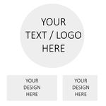 Custom Personalized Small Business Logo Stickers/Labels | Design Your Own Personalized Labels Stickers | 0.50 TO 6.50 inch