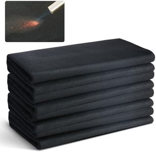 VEVOR Carbon Felt Welding Blanket 4 Pack, 37" x 36" Flame Retardant Welding Blanket, Up To 1800°F Heat Resistant Blanket Set, Cuttable Carbon Fiber Fire Retardant Insulation Welding Mat Pad