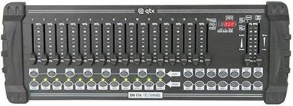 QTX | 192 Channel DMX Controller for Controlling up to 12 Effects lights Simultaneously Stage, DJ, Theatre, Nightclubs