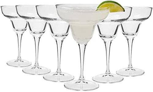 Bormioli Rocco Ypsilon Margarita Glass Cocktail Glasses Set - 330ml - Pack of 6