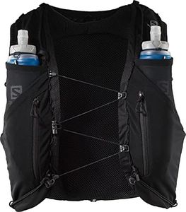 Salomon Unisex ADV Skin 12 Hydration Pack with Flask, Black/Ebony, M