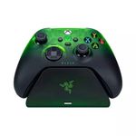 Razer Wireless Controller & Quick Charging Stand Bundle for Xbox Series X|S, Xbox One: Impulse Triggers - Textured Grips - 12hr Battery Life - Magnetic Secure Charging Limited Green Edition