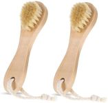 Sibba Messy Stain Remover Cleaning Brush Laundry Supplies 2 PCS Soft Bristle Cleaner For Fabric Lint Clothes Couch Deck Bar Dryer Stick Scrubber Stains Grease Swab Upholstery Spot Out White Whitener