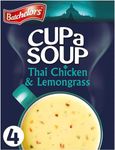 Batchelors Cup a Soup Thai Chicken & Lemongrass Instant Soup Sachets, 88 g Box (Pack of 9 Boxes - Each Contains 4 Sachets)