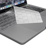 OJOS Keyboard Protector for MacBook Pro 13-inch A1708 (2016,2017 Model with USB C) Without Touch Bar, No Touch Bar (Transparent)