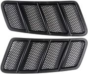 1668800105 1668800205 Pair Front Hood Vent Air Grille Cover for Mercedes Benz W166 ML GL GLE Class GL350 GL450 GL550 GL63 AMG 2013-2016 ML350 ML550 ML63 2012-2015 Hood Air Vent Grille Left and Right