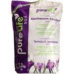 PureLife Soil Premium Worm Castings 5 Liter Bag Promotes Plant Growth and Root Structure