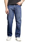 RAGZO Men's Cotton Oversize Loose Baggy Fit Jeans Pants for Men || Men Jeans Pants, ri90092d, 34 Blue