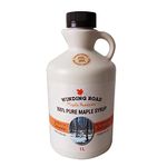 Award Winning 100% Pure Canadian Maple Syrup Grade-A Amber from Elmira Ontario: 4 Generations Locally Harvested & Produced, Vegan Friendly, Gluten-Free like all other maple syrup, No Preservatives, Additives or Artificial Flavours, Authentic Natural Taste 1L