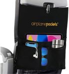Airplane Pockets Airplane Tray Table Cover with Pocket Organizer | Seat Back Organizer & Storage for Personal Items | Travel Accessories | Perfect Holiday Gift | Airplane Travel Essentials for Flying