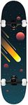 Krown KPC Pro Skateboard Complete Pre-Built Space Cosmos 7.75" Ready to Ride