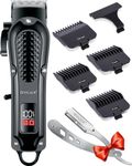 OVLUX Cordless Hair Clippers for Men: Professional Barber Clippers for Precision Grooming, Rechargeable and Powerful - Máquina para Cortar Pelo de Hombre